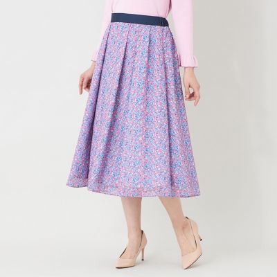 ＜TO BE CHIC (Women)＞エアリージャカードフレア　スカート