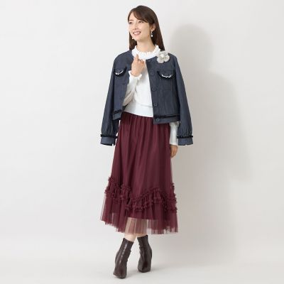 ヘキサチュール ギャザースカート | TO BE CHIC (Women)/トゥー ビー