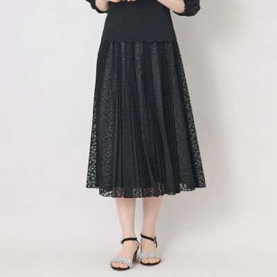 ジャカードレース プリーツスカート | TO BE CHIC (Women)/トゥー ビー
