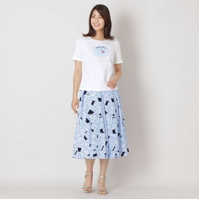 セイルプリント タックスカート | TO BE CHIC (Women)/トゥー ビー