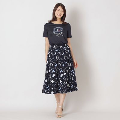 セイルプリント タックスカート | TO BE CHIC (Women)/トゥー ビー