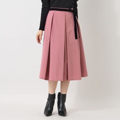 コンパクトタフタ BOXタックスカート | TO BE CHIC (Women)/トゥー