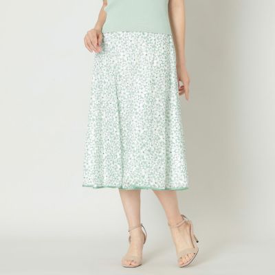 ＜TO BE CHIC (Women)＞ジャスミンプリントパネル　スカート