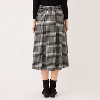 グレンチェック タックスカート | TO BE CHIC (Women)/トゥー ビー