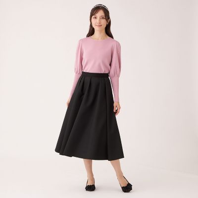 ランダムタック ツイルスカート | TO BE CHIC (Women)/トゥー ビー