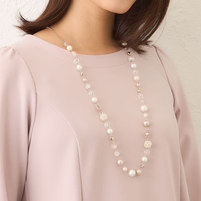 カメリアミックス ネックレス | TO BE CHIC (Women)/トゥー ビー