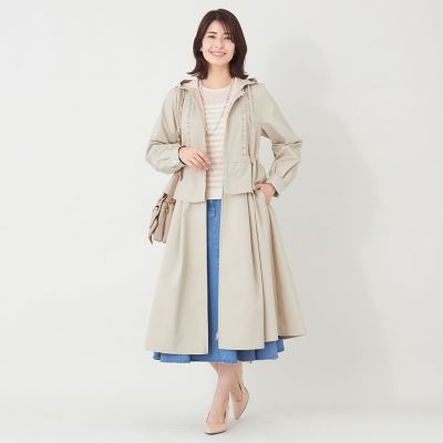 L】バイカラーボンディング マルチWAYコート | TO BE CHIC L