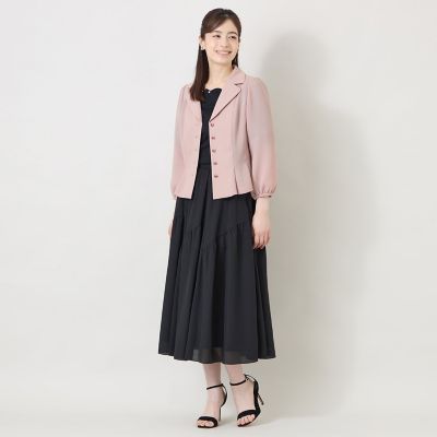 L】BOB＆PINK ショートテーラードジャケット | TO BE CHIC L 