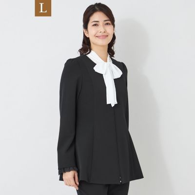 L】デュアルストレッチ ZIP チュニック | TO BE CHIC L (Women