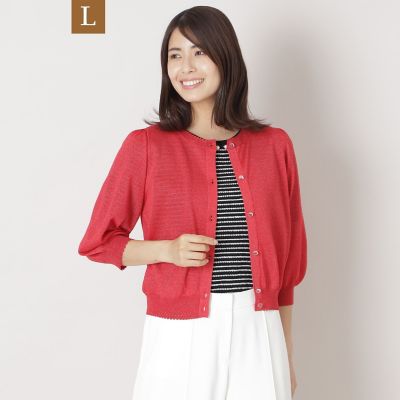 レッド系 TO BE CHIC L (Women/大きいサイズ)の大きいサイズ 13号～25