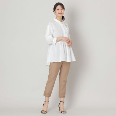 L】ブライトクロス チュニックブラウス | TO BE CHIC L (Women/大きい