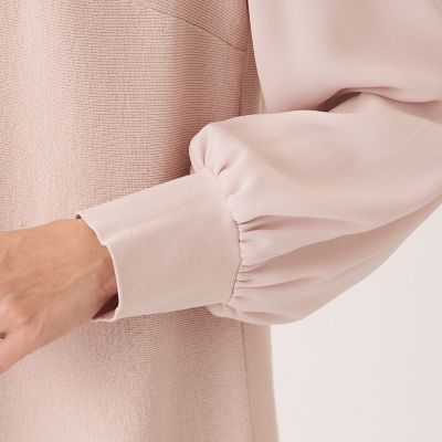L】エレガンスヘム ニットチュニック | TO BE CHIC L (Women/大きい