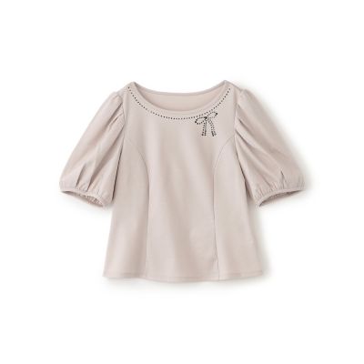 【美品】15ssTOGAリボンカットソー 2WAY】【接触冷感】リボンカットソー | レディースファッション