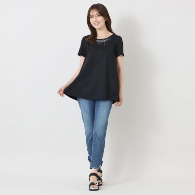 L】ルミエール ホットフィットチュニック | TO BE CHIC L (Women 