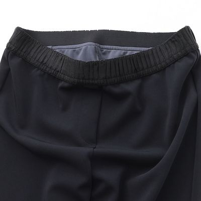 L】マットストレッチダンボール パンツ | TO BE CHIC L (Women/大きい