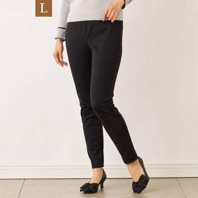 ＜TO BE CHIC L (Women/大きいサイズ)＞【Ｌ】ナイロン２ＷＡＹ　ジャージパンツ