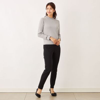 L】ナイロン2WAY ジャージパンツ | TO BE CHIC L (Women/大きい