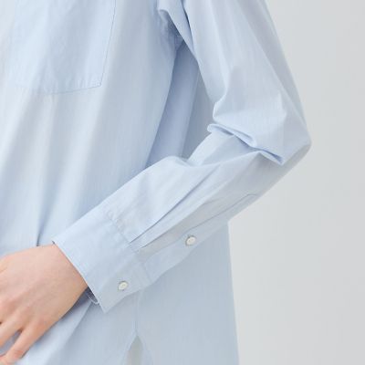 コットンブロード　レギュラーシャツ