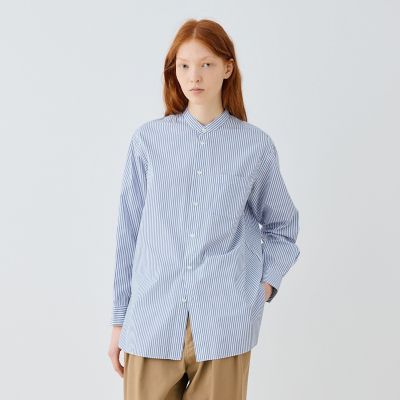 美品✨ギャルリーヴィー コットンブロード スタンドカラーシャツ 22SS コットンブロード スタンドカラーシャツ | GALERIE VIE (Women