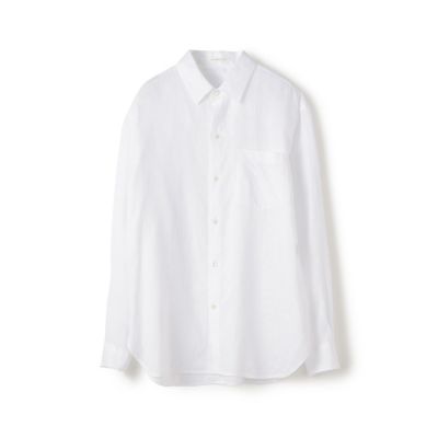 リネンレギュラーカラーシャツ