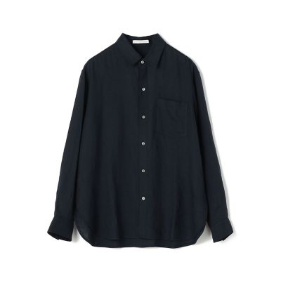 リネンレギュラーカラーシャツ