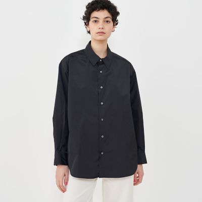 【GALERIE VIE】シルクタフタオーバーシャツ シルクタフタオーバーシャツ | GALERIE VIE (Women)/ギャルリー