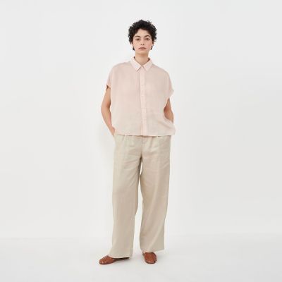 GALERIE VIE ブラウス シャツ セルロースシルクブロード