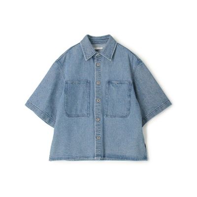 ＜GALERIE VIE (Women)＞ハイツイストデニム　オーバーシャツ