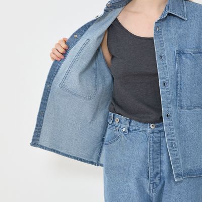 ハイツイストデニム オーバーシャツ | GALERIE VIE (Women)/ギャルリー 