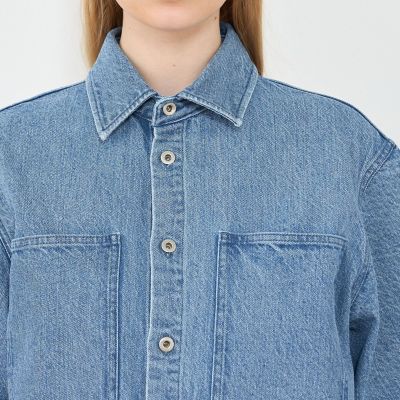 ハイツイストデニム オーバーシャツ | GALERIE VIE (Women)/ギャルリー 
