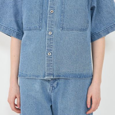 ハイツイストデニム オーバーシャツ | GALERIE VIE (Women)/ギャルリー 