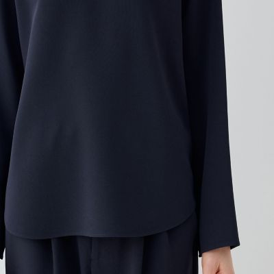 未使用❤️GALERIE VIE ダブルクロス ワイドプルオーバーシャツ　ゆったり 未使用❤️GALERIE VIE ダブルクロス ワイドプルオーバーシャツ