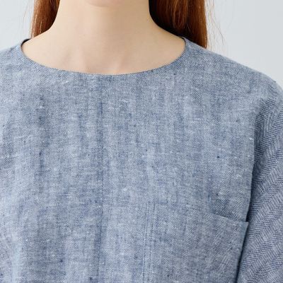 ブラッシュドリネン プルオーバーシャツ | GALERIE VIE (Women