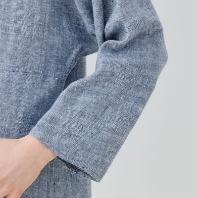 【GALERIE VIE】ブラッシュドリネン プルオーバーシャツ ブラッシュドリネン プルオーバーシャツ | GALERIE VIE (Women