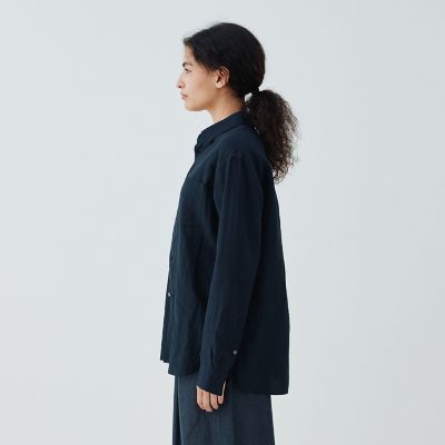 リネン レギュラーカラーシャツ | GALERIE VIE (Women)/ギャルリー 