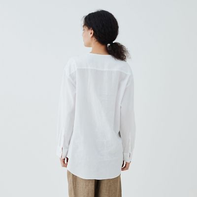 リネン クルーネックシャツ | GALERIE VIE (Women)/ギャルリー・ヴィー