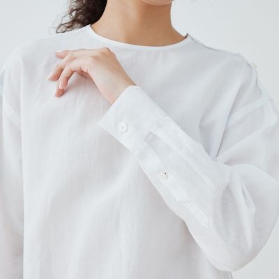 リネン クルーネックシャツ | GALERIE VIE (Women)/ギャルリー・ヴィー