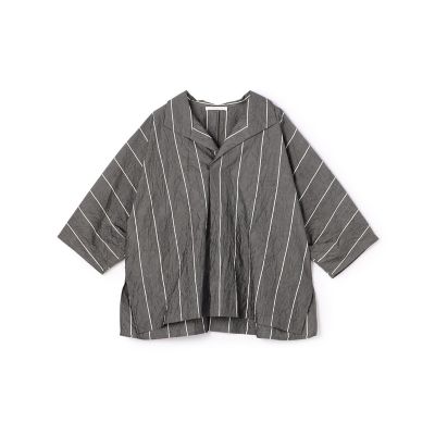 ＜GALERIE VIE (Women)＞ワッシャーブロード　ワイドシャツ