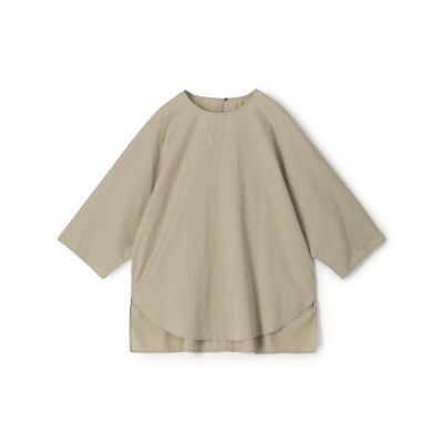 ＜GALERIE VIE (Women)＞コットンツイル　クルーネックドルマン　プルオーバーシャツ