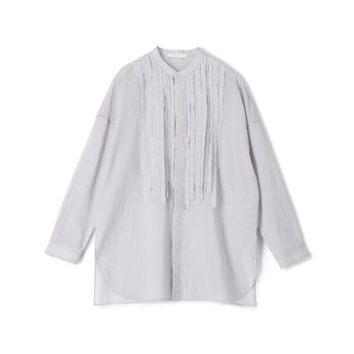 ＜GALERIE VIE (Women)＞【予約商品６月上旬以降順次お届け】インドコットン　ブザムシャツ