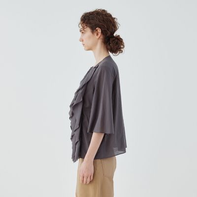 インドコットン フリルシャツ | GALERIE VIE (Women)/ギャルリー