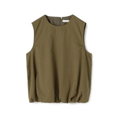 ＜GALERIE VIE (Women)＞コットンツイル　バルーンノースリーブブラウス