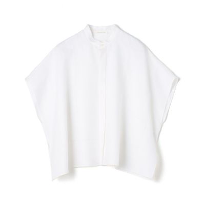【ＷＥＢ先行予約】フレンチリネン　スタンドカラーシャツ