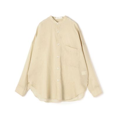 ＜GALERIE VIE (Women)＞レーヨンシルクブロード　スタンドカラーシャツ
