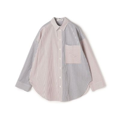 ▼近年✨ギャルリーヴィー シュリンクコットン クルーネックシャツ ガーゼブラウス ▽近年✨ギャルリーヴィー シュリンクコットン クルーネック