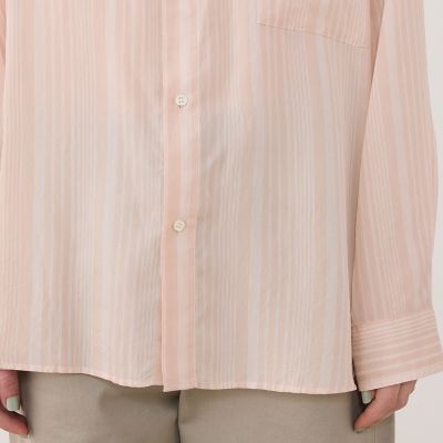 セルロースシルクブロード メンズライクシャツ | GALERIE VIE (Women