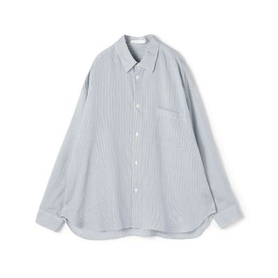 セルロースシルクブロード メンズライクシャツ | GALERIE VIE (Women