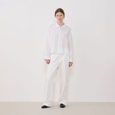 コットン ラグランスリーブシャツ | GALERIE VIE (Women)/ギャルリー 
