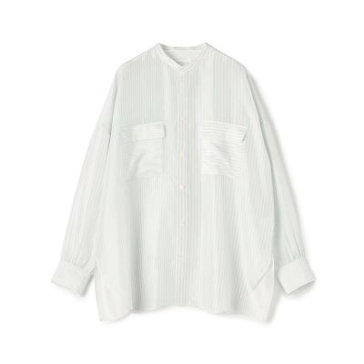 ＜GALERIE VIE (Women)＞シルクハブタエ　フラップポケットシャツ