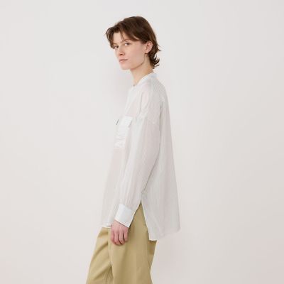 シルクハブタエ フラップポケットシャツ | GALERIE VIE (Women 
